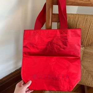 Athleta Reusable Bag • Metallic Red